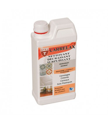 Nettoyant décrassant décirant Carrelax 1