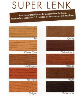 Lasure Chêne Foncé 5L - Lenk