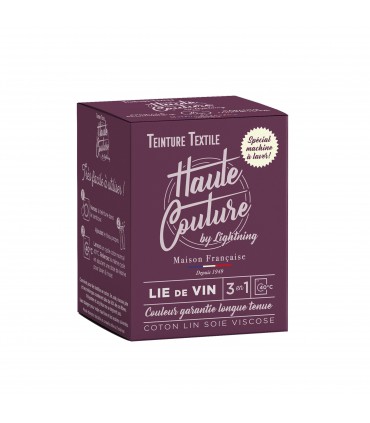 Teinture Haute Couture lie de vin 350g