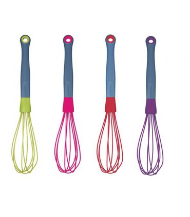 Fouet en Silicone - Couleurs aux Choix - KitchenCraft