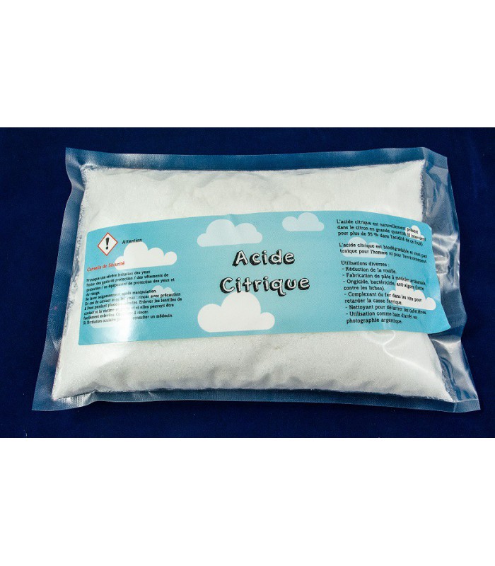 ACIDE CITRIQUE alimentaire DIRECT USINE 1 KG