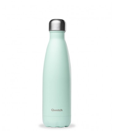 Bouteille Isotherme Pastel - Couleur au Choix - 500 mL - Qwetch