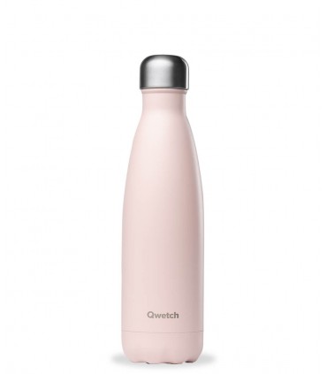 Bouteille Isotherme Pastel - Couleur au Choix - 500 mL - Qwetch
