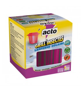 Grill'Insectes Lanterne Solaire - Acto