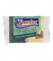 Éponges Végétales Grattantes Stop-Graisse X 2 - Spontex