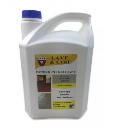 Lave & cire détergent recirant 1L Avel