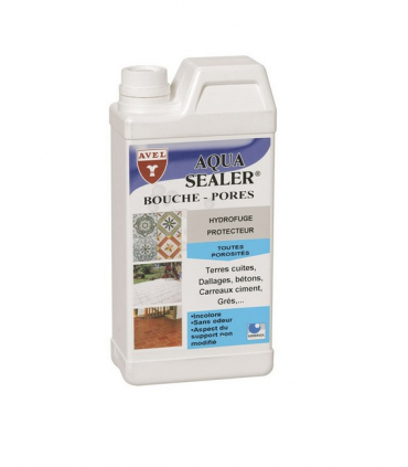 Bouche pores sols poreux Aqua Sealer 1L