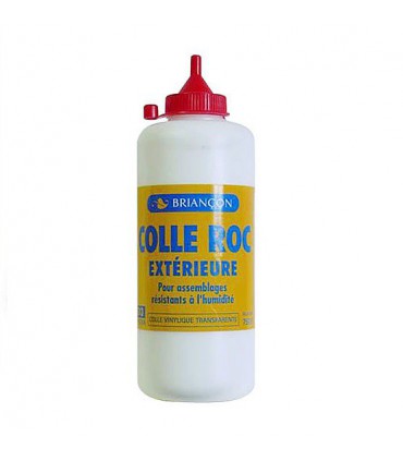 Colle Vinylique Transparente Roc pour Extérieur 750 Gr - Briançon