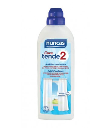 Cura Tende 2 Additif pour Protéger et Rénover les Voilages Blancs 750 mL - Nuncas