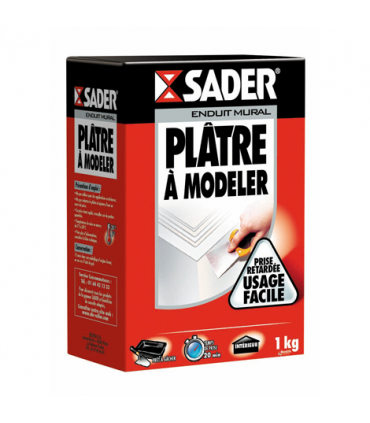 PLATRE A MODELER POUDRE 1.5KG SADER