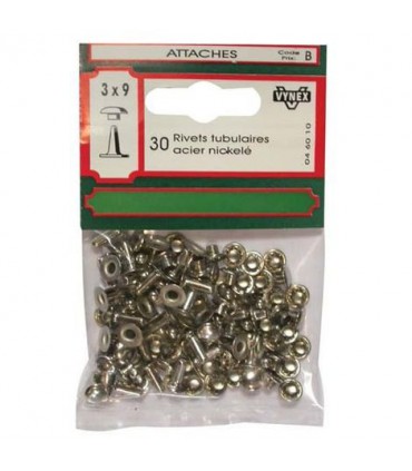 Vyn46010 rivet tubulaire nick.3x9