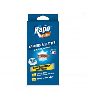 BOITE APPAT CAFARD BLATTE ETUI 4