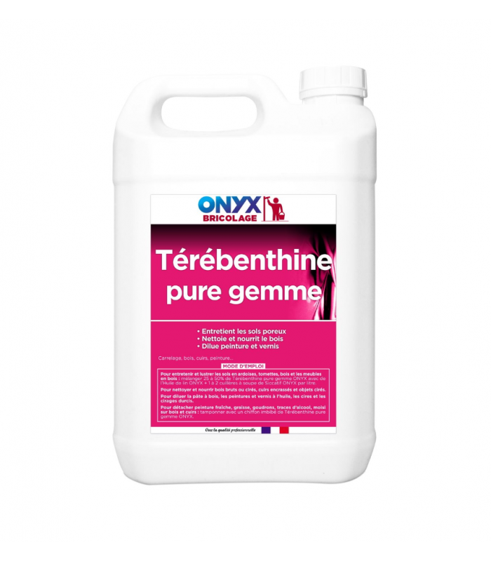 ESSENCE DE TEREBENTHINE 5L PURE GEMME