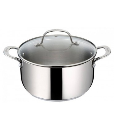 Faitout Inox Tous Feux Convivia avec Couvercle 24 Cm / 5.3L - Lagostina