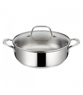 Sauteuse Inox Tous Feux Convivia avec Couvercle 26 Cm / 4.2L - Lagostina