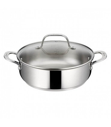 Sauteuse Inox Tous Feux Convivia avec Couvercle 26 Cm / 4.2L - Lagostina