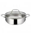 Sauteuse Inox Tous Feux Convivia avec Couvercle 26 Cm / 4.2L - Lagostina