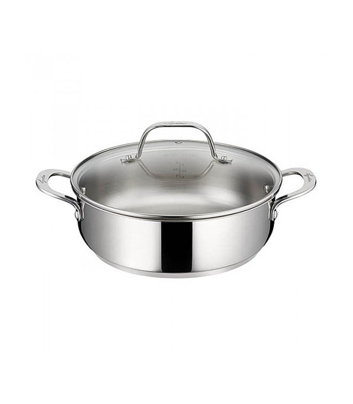 Sauteuse Inox Tous Feux Convivia avec Couvercle 26 Cm / 4.2L