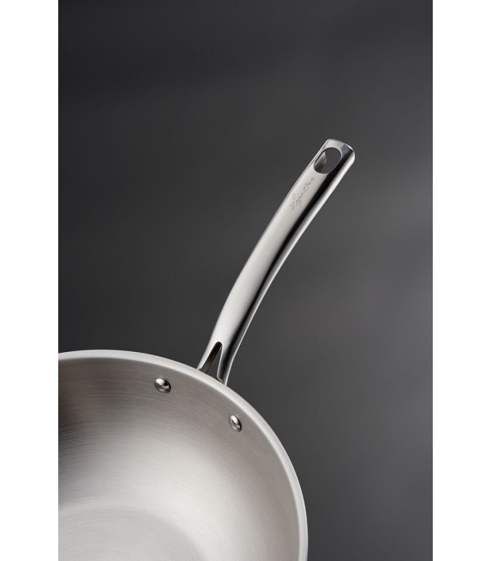 Poele inox revet. 30cm Convivia