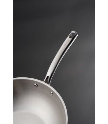 Poele inox revet. 28cm Convivia