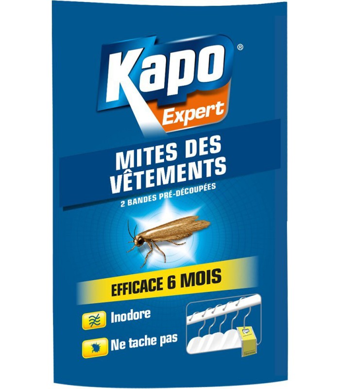 Piège à mites des vêtements X2 KAPO VERT