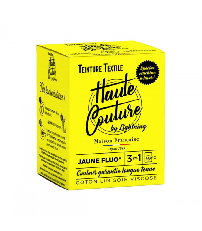 Teinture Haute Couture jaune fluo 350g