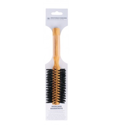 Brosse cheveux olivier ronde - Redecker