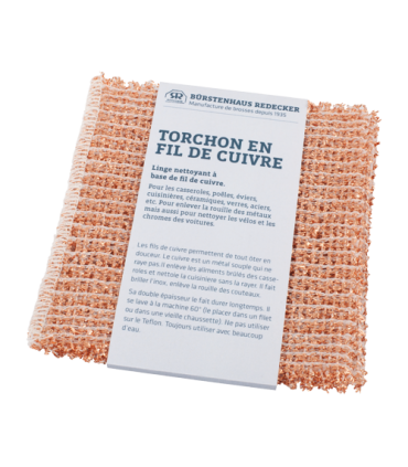 Torchon fil de cuivre - Redecker