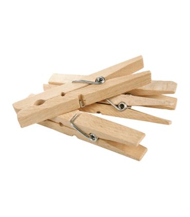 Pinces a linge bois jumbo /20 - Redecker