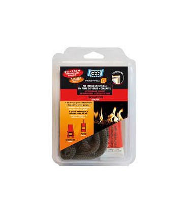 TRESSE FIBRE VERRE EXTEN.D.7A8MM 2.50M