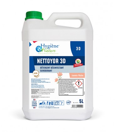 NETTOYOR 3D JASMIN PECHE 5L