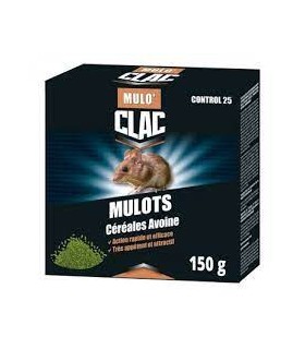 Raticide mulots campagnol céréale avoine
