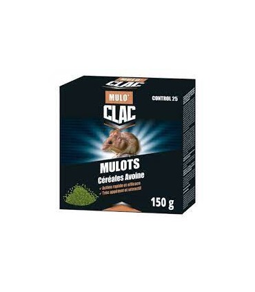 Raticide mulots campagnol céréale avoine