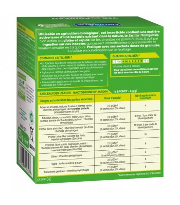 Anti pyrale du buis 20g