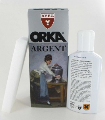 ORKA MOUSSE ARGENTERIE 125ML AVEL  4680
