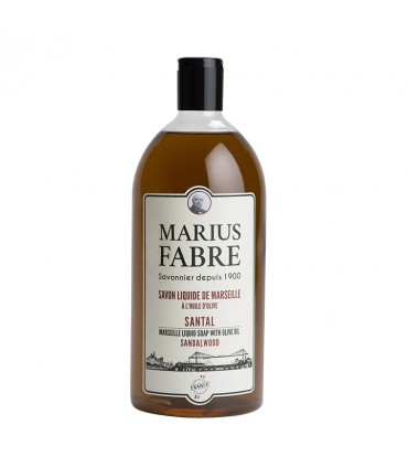 Savon liquide de Marseille 1l santal