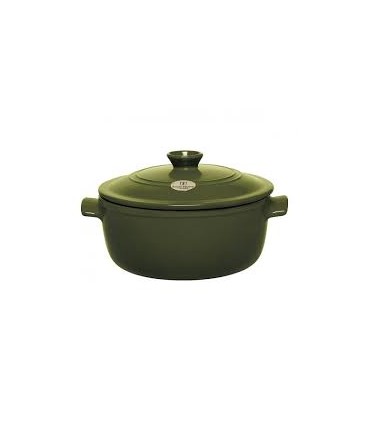 FLAME OLIVE COCOTTE RONDE 28 CM EH 87455