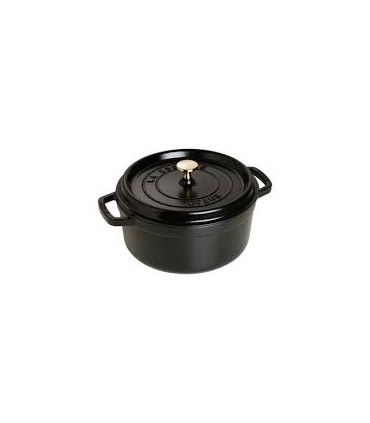 COCOTTE RONDE 24 CM NOIR