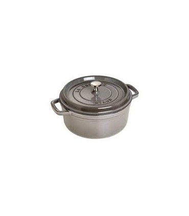 COCOTTE RONDE 24 CM GRIS GRAPHITE