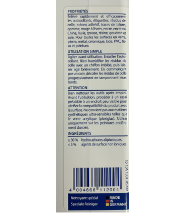 DETACHANT AUTOCOLLANTS  0.25L  MELLERUD