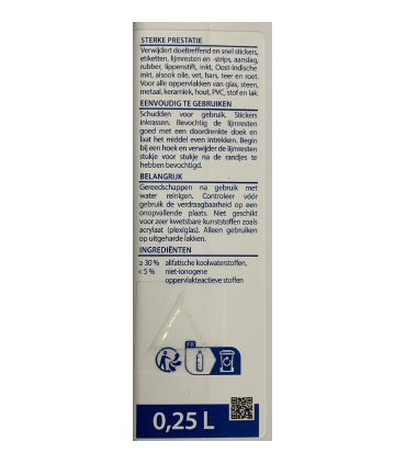 DETACHANT AUTOCOLLANTS  0.25L  MELLERUD