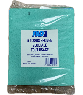 CARRÉS VAISSELLE EPONGE 18X20CM LOT DE 5