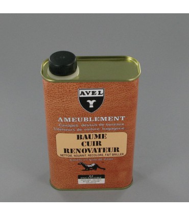 Baume Rénovateur Liquide Cuir Lisse 500 mL - Teintes au Choix  - Avel