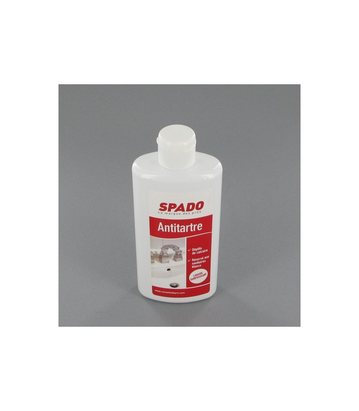 Antitartre puissant pour sanitaires blancs 250ml. - Spado.