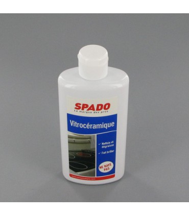 Nettoyant plaques vitrocéramiques 250ml. - Spado.