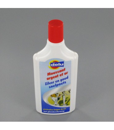 Polish Moussant Argent et Or 150 mL - Delu