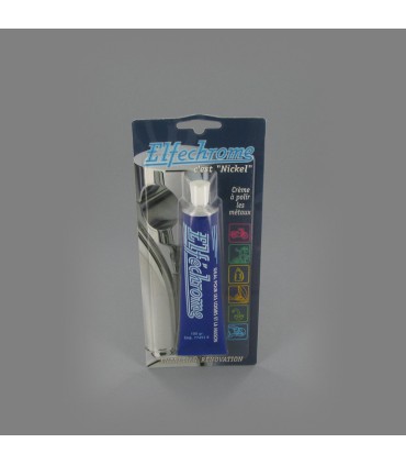Crème à polir les Chromes, tube de 100g. - Tourde.