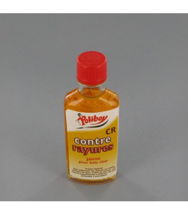 POLIBOY : CONTRE RAYURES JAUNE BOIS CLAI