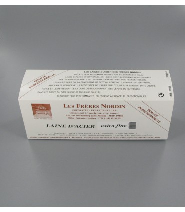 LAINE D'ACIER EXTRA FINE 200 GR