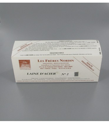 LAINE D'ACIER N°2 200 GR